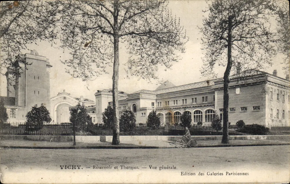 Vichy — Reservoir und Thermen — Allgemeiner Blick — Edition des Galeries Parisiennes - Vorderseite