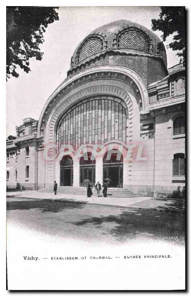 Vichy — Thermalbad — Haupteingang - Vorderseite