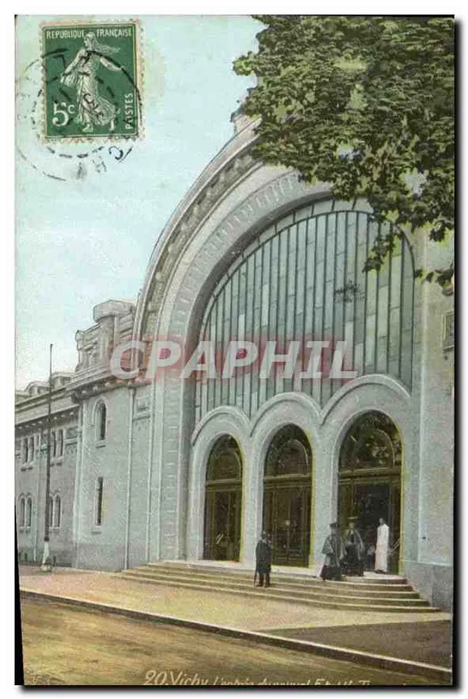 Vichy - Das alte Bahnhofsgebäude - Verlag unbekannt, Seriennummer 20 - Vorderseite
