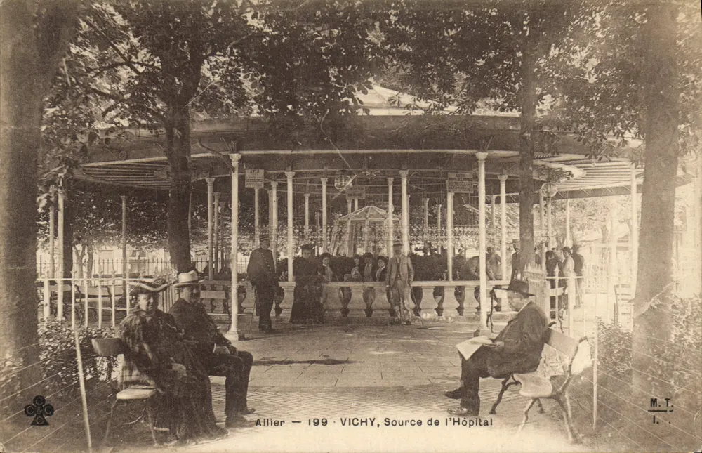 विची — अस्पताल के स्रोत — अलियर — 1909 — एम.टी. - आगे