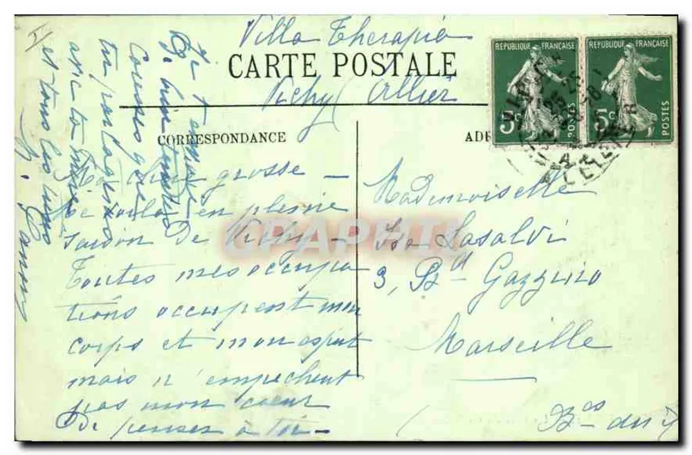 Vichy — Um Canto do Casino — LL. n°76 - Verso