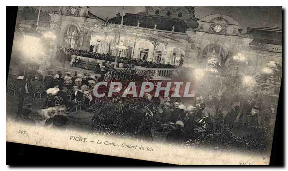 Vichy — Das Casino, Abendkonzert — N° 297 - Vorderseite