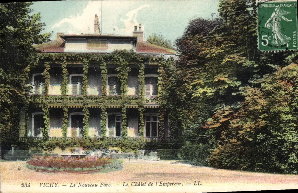 Vichy — Der Neue Park — Schloss des Kaisers — LL. — n°234 - Vorderseite