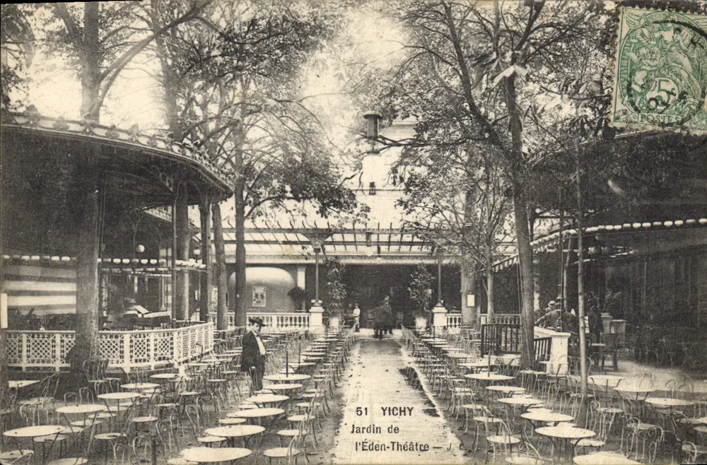 Yichy — Jardín del Edén-Teatro — Editor J. C. - Anverso