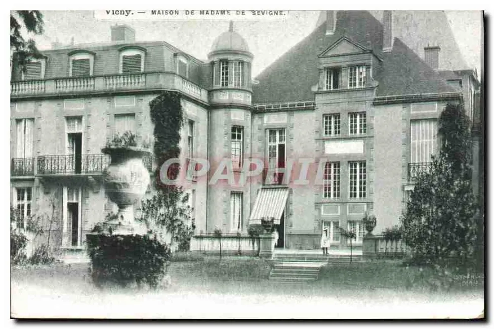 Vicqny — La casa de Madame de Sévigné - Anverso