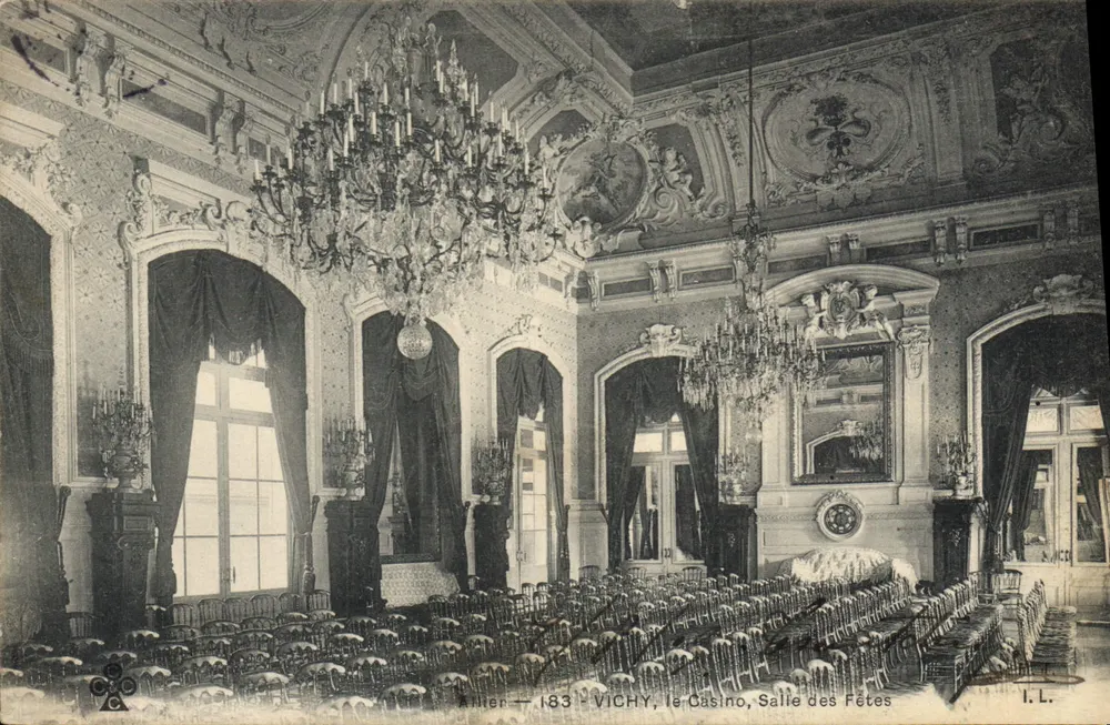Vichy — Das Casino, Saal der Feierlichkeiten — Allier — 183 - Vorderseite