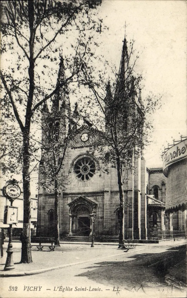 Vichy — De Kerk van Sint-Louis — Guichot Lyonnais n°352 - Voorkant