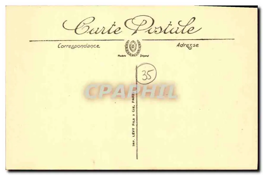 Dinard — Les Terrasses und die Pointe du Moulinet — LL. - Rückseite