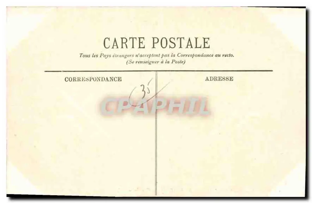 Dinard — Die Villen von La Malouine an der Pointe du Grouin — LL. - Rückseite