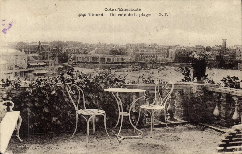 Küste von Emeraude — Ein Stück vom Strand — G.F. — Verlag: Guérin St-Malo (I.-et-V.) - Vorderseite