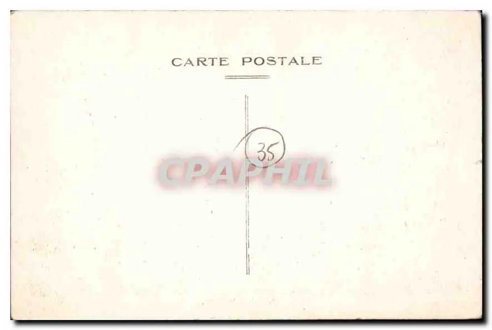 Dinard — A Piscina — Editor não identificado, número de série não visível - Verso