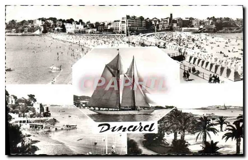 Dinard — Praia e vela — Editor desconhecido, n° 1236 - Frente