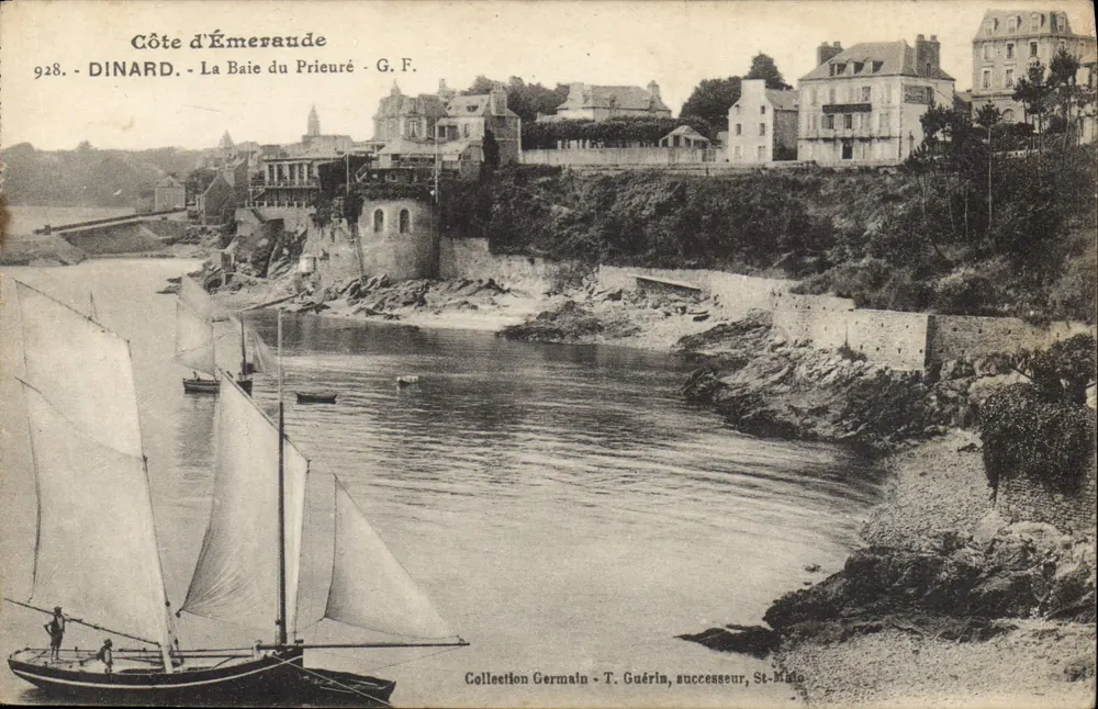 Dinard - Die Bucht des Priorats — Küste der Smaragden — G. F. n° 928 - Vorderseite