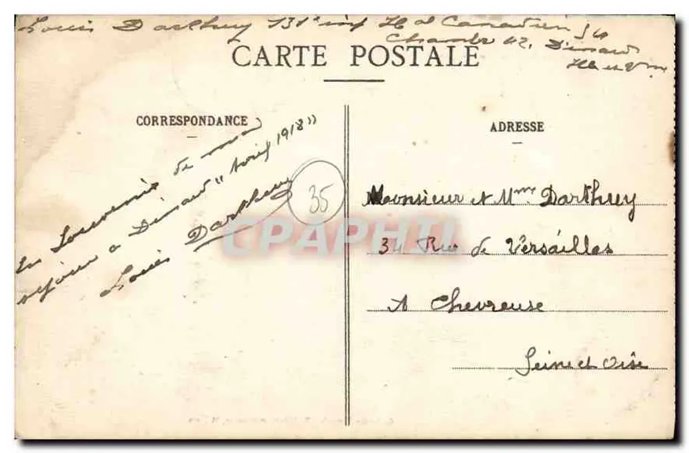 Dinard - Die Bucht des Priorats — Küste der Smaragden — G. F. n° 928 - Rückseite