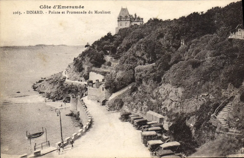 Côte d'Emeraude - Pointe und Promenade du Moulinet - Dinard - Vorderseite