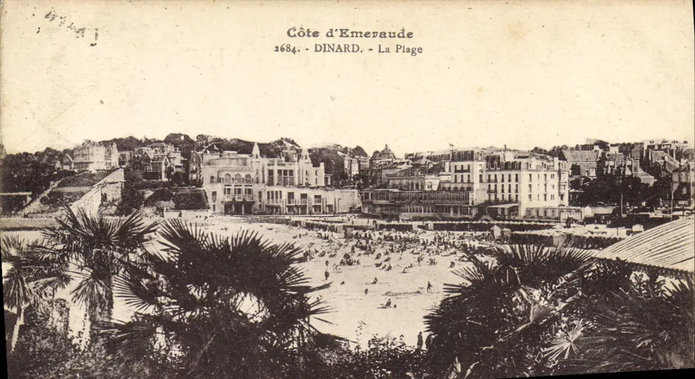 Côte d'Emeraude - DINARD - A Praia - Frente