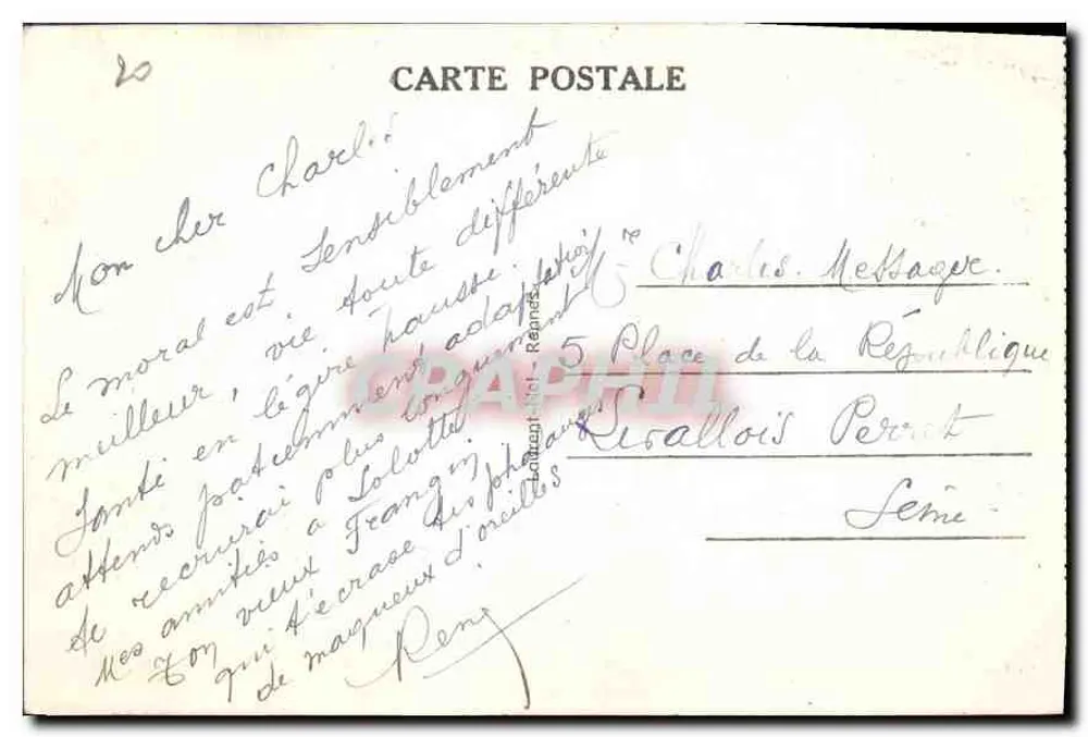 Dinard — A Praia da Écluse — Costa da Esmeralda — Loïc, n° 1634 - Verso