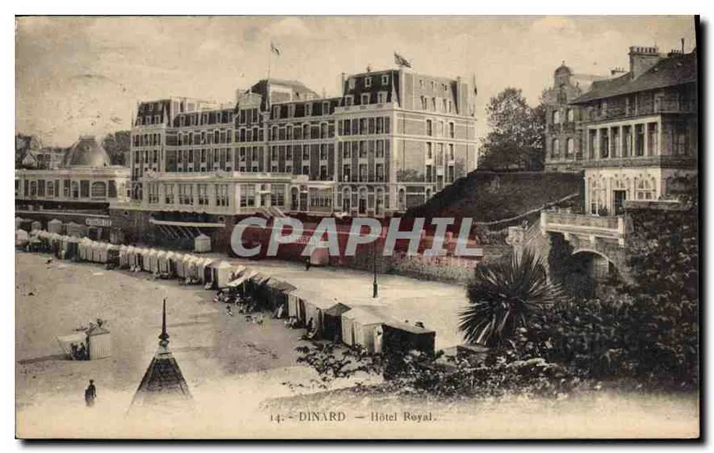 Dinard — Hotel Royal — J. Nozais, editor Paris - Frente