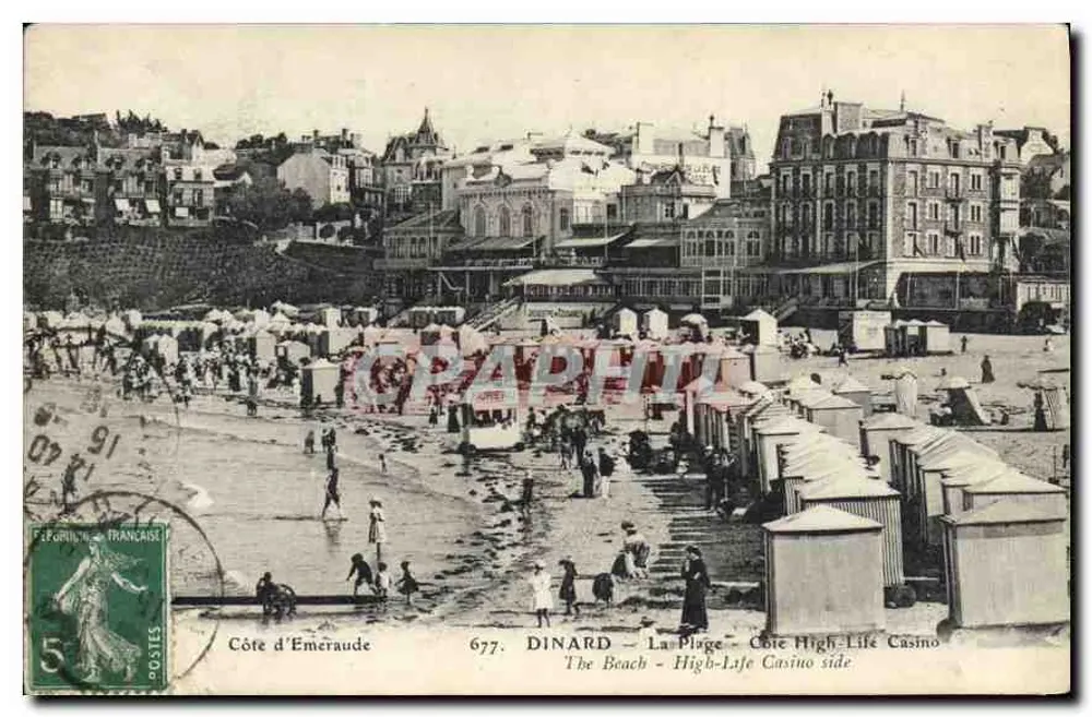Dinard — Die Bucht — High-Life Casino - Vorderseite