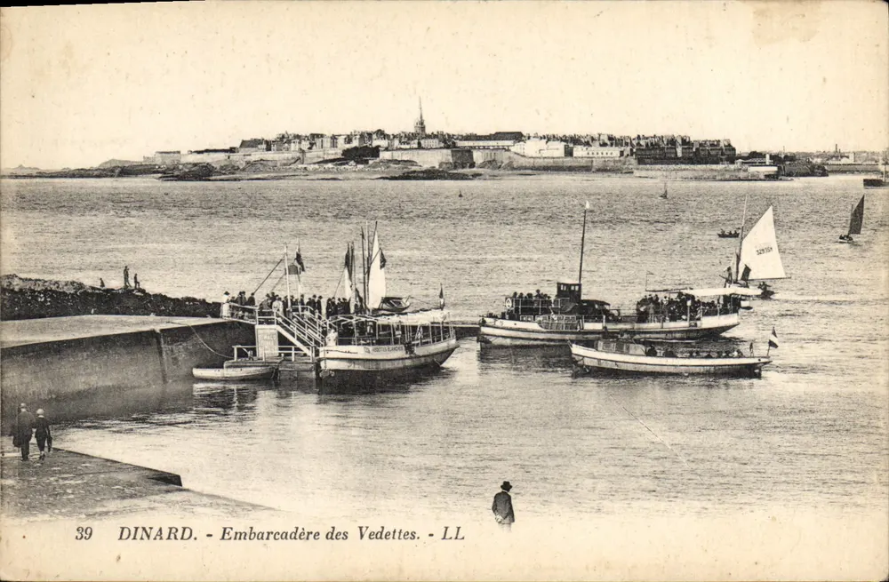 Dinard - Embarcadouro das Lanchas - LL - Frente