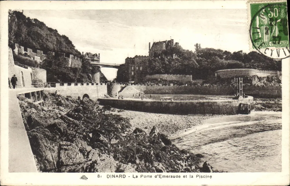 Dinard - La Porte d'Émeraude und die Piscine — Verlag ARA, Nr. 81 - Vorderseite