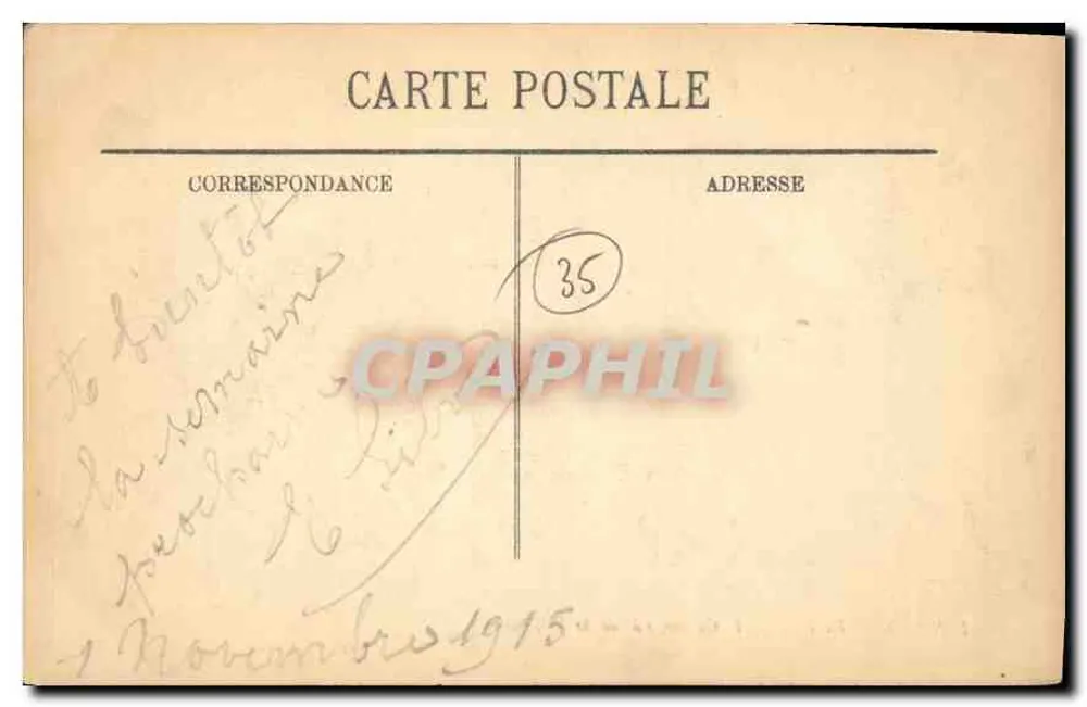 Dinard — Die Strandpromenade und das Casino, gesehen von der Malouine — LL. - Rückseite