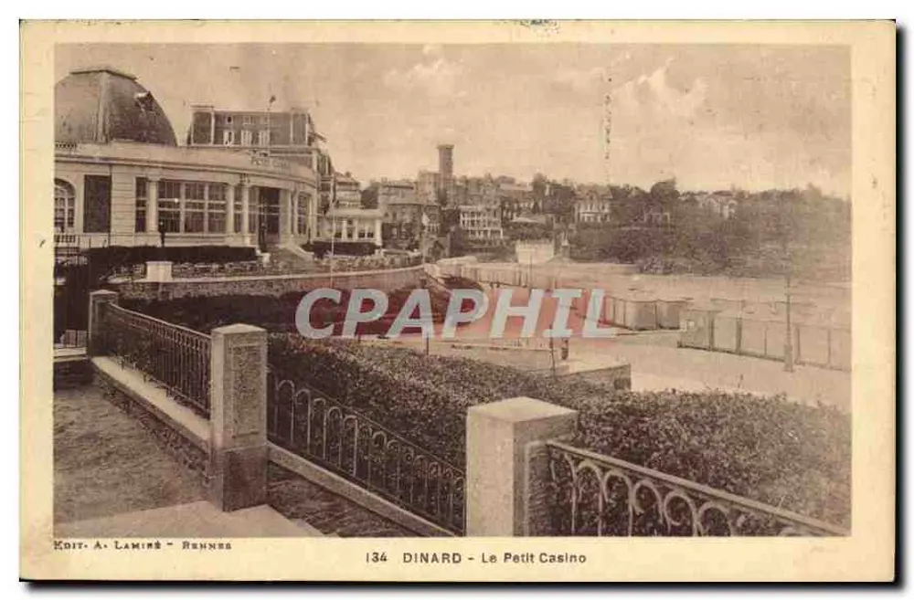 Dinard - O Pequeno Casino — Koit A. Lamines - Rennes, n°134 - Frente