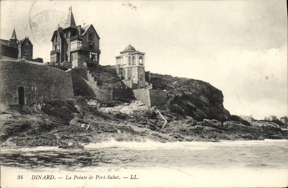 Dinard — A Ponta de Port-Salut — LL. n°34 - Frente