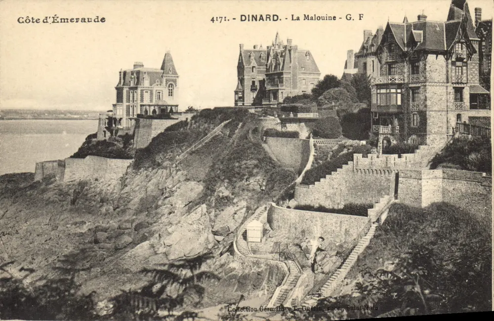 Dinard - A Malouine - G. F. - Costa da Émeraude - Frente