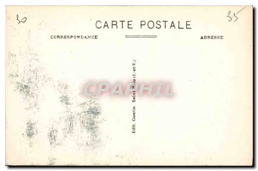 Dinard - A Praia - Costa da Esmeralda - Emerald Coast - 5173 G.F. - Verso