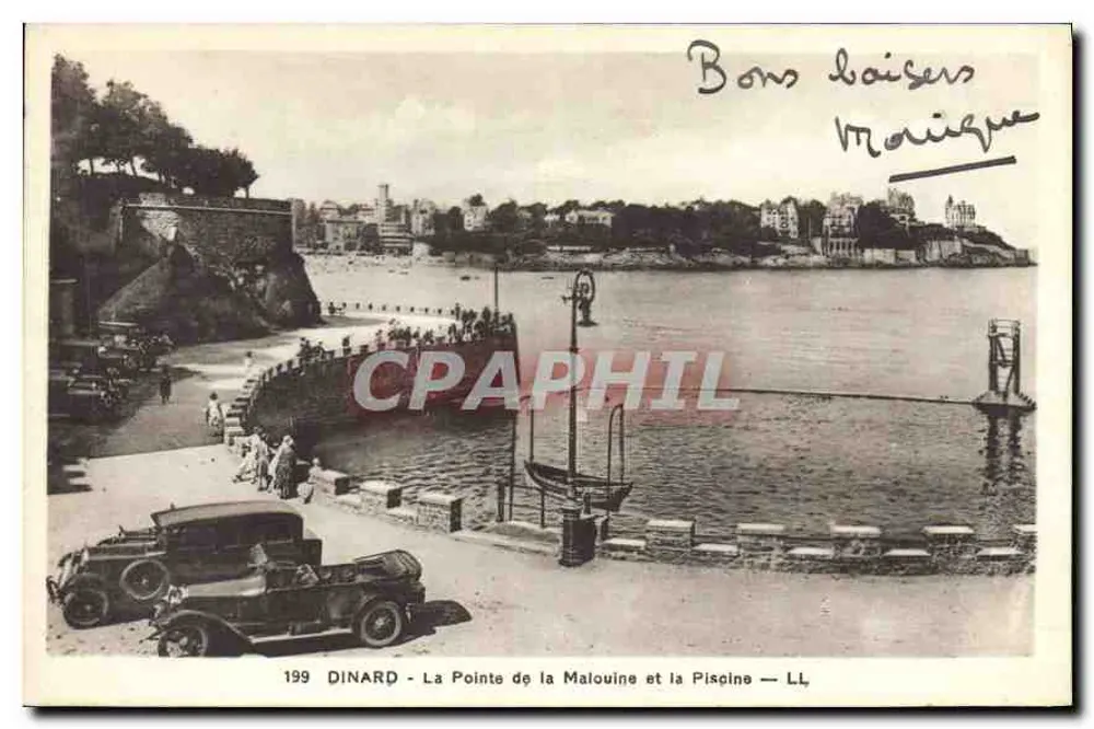 Dinard - Die Pointe de la Malouine und das Schwimmbad — LL - Vorderseite