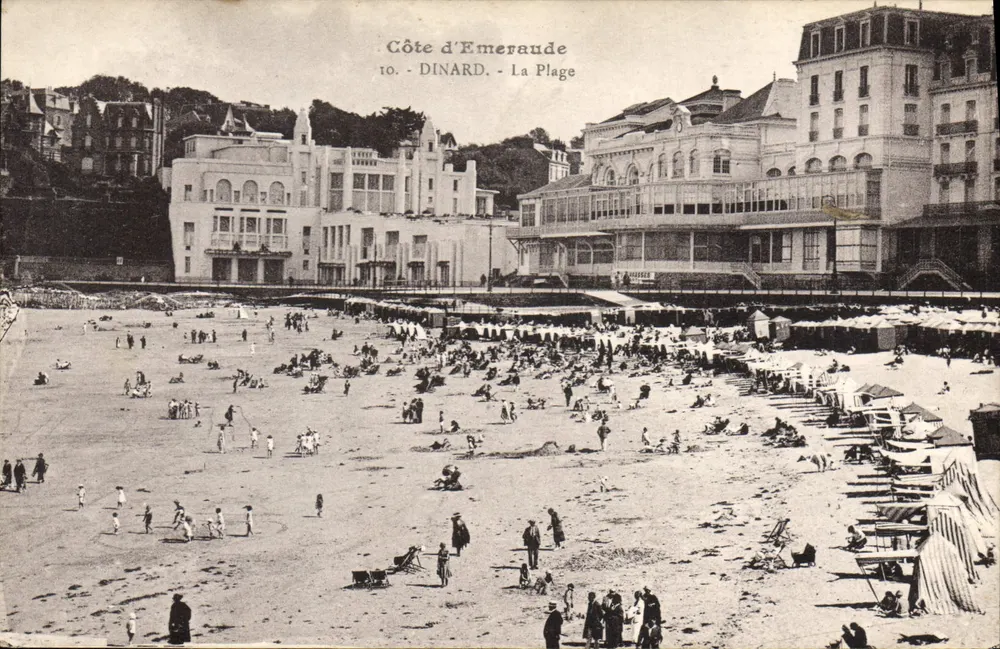 Costa d'Emeraude - Dinard - La Spiaggia - Laurent-Nel, Rennes - Recto