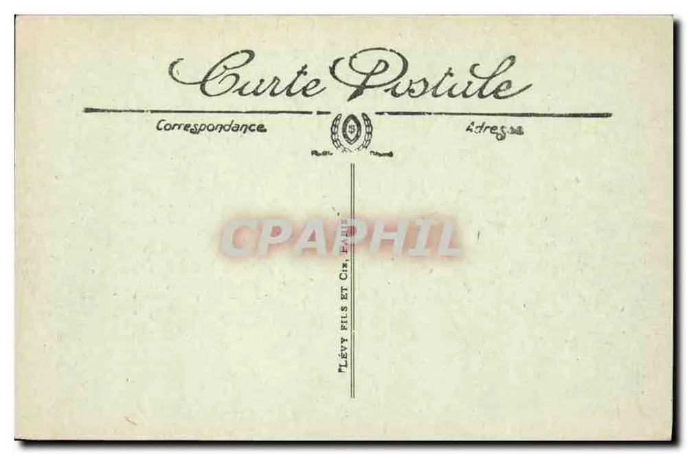 Dinard — A Cale com maré baixa — LL. n°39 - Verso