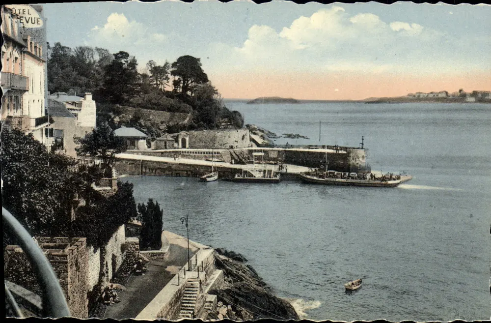 Dinard — Passeio da Lua Branca — As Vedettes — C. DES ARTS PHOTONIQUES PARIS - Frente