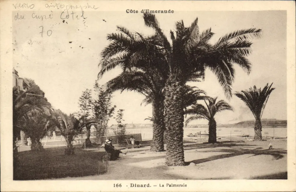 Dinard - A Palmeraie — Costa da Esmeralda, editor Costa da Esmeralda, n° 166 - Frente