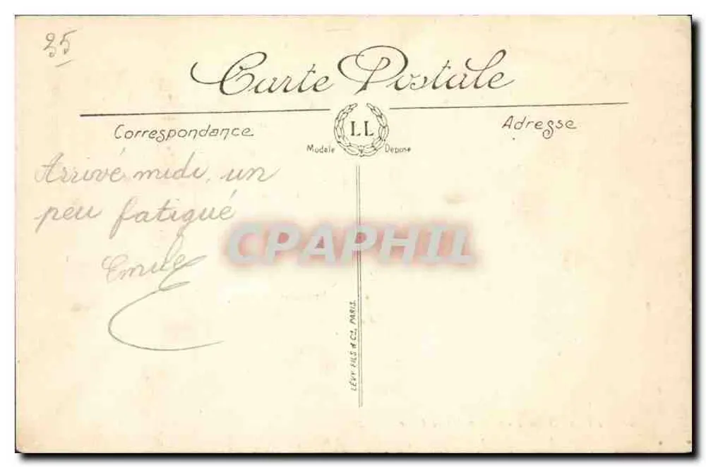 Dinard — A Cale à Maré Baixa — L.L. - Verso