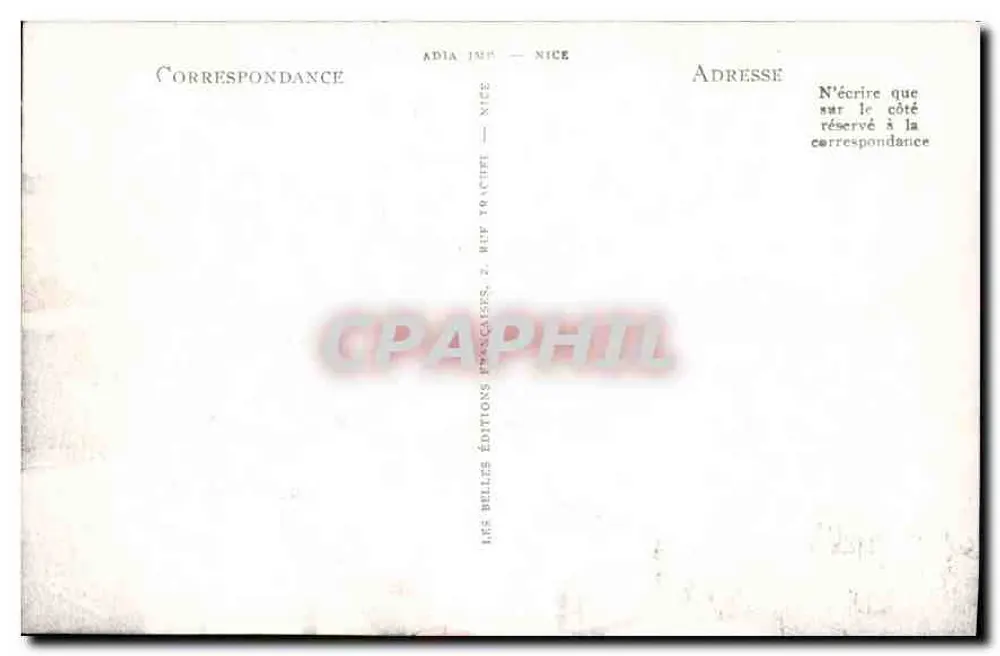 Dinard — Promenade des Alliés, Ansicht des Balnéum — Adia - Rückseite