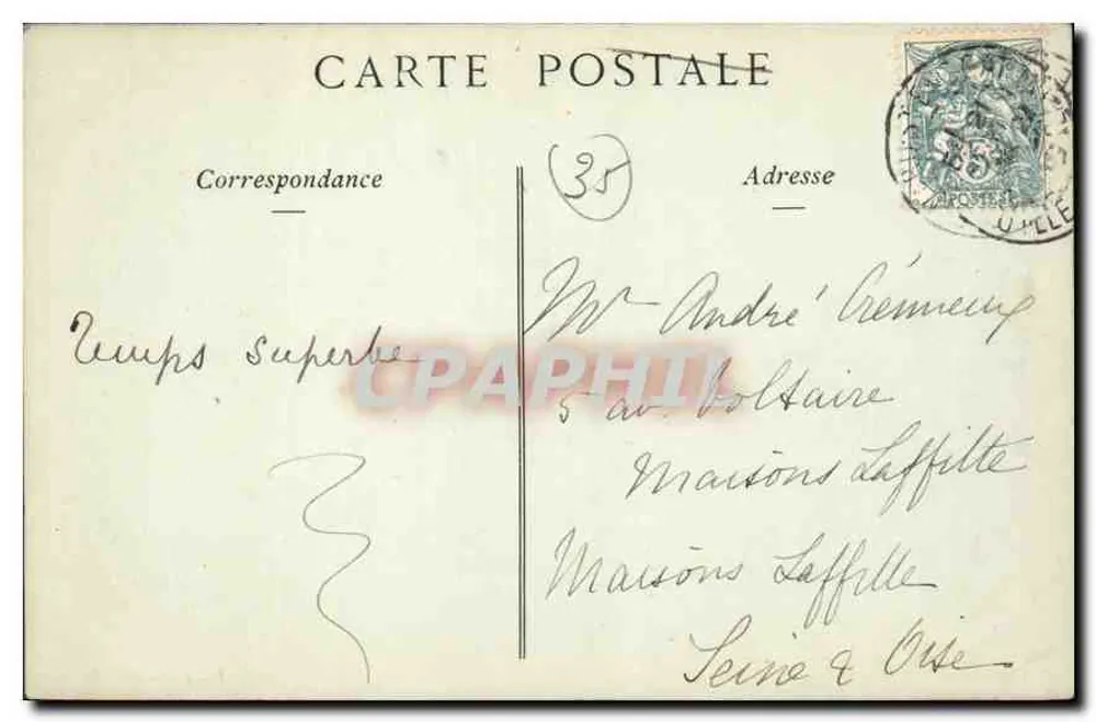 Dinard — La Malouine — Coleções ND Phot - Verso