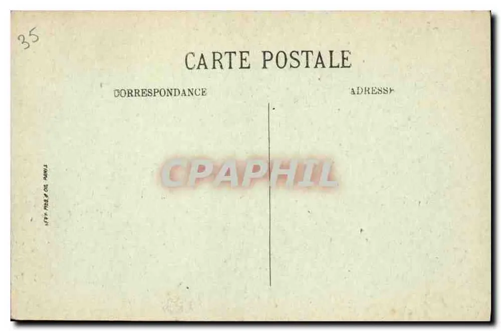Dinard — O Caminho de Ronde — LL. n°71 - Verso