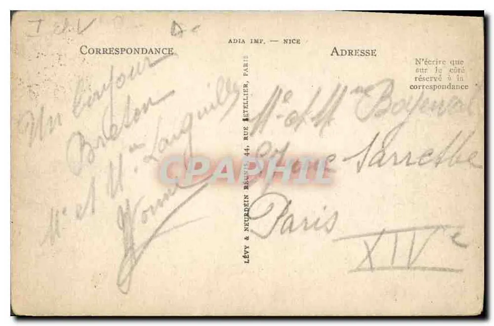 Dinard — Conjunto da Praia e Ponta da Malouine — Ellen - Verso