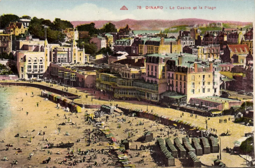 Dinard - Il Casinò e la Spiaggia - Recto