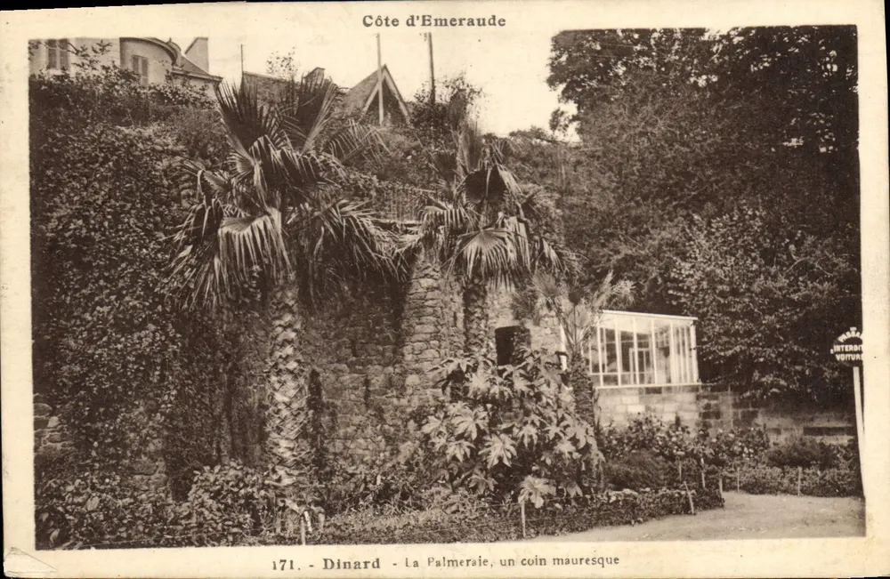 Dinard - Die Palmeraie, ein maurischer Winkel — Küste der Smaragden, Nr. 171 - Vorderseite