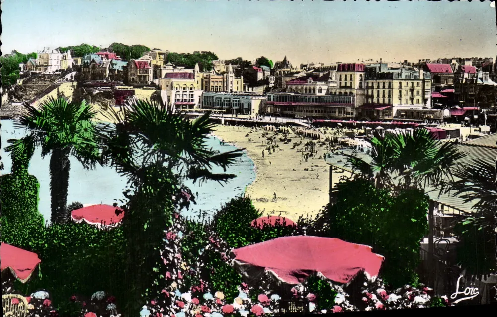 Dinard - La Plage — vista panoramica — Edizione M.P.S.N.Y. del Mall, n° 2684 - Recto
