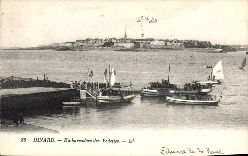 Dinard — Embarcadouro das Vedettes — LL - Frente