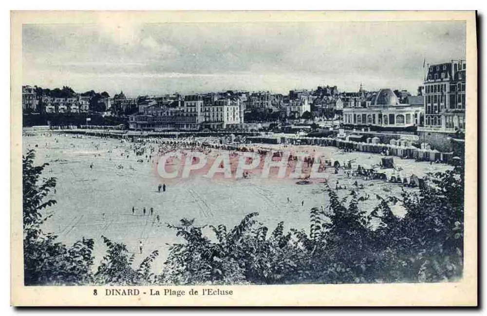 Dinard - A Praia da Ecluse — editor Luxe & Laveugne, n°8 - Frente