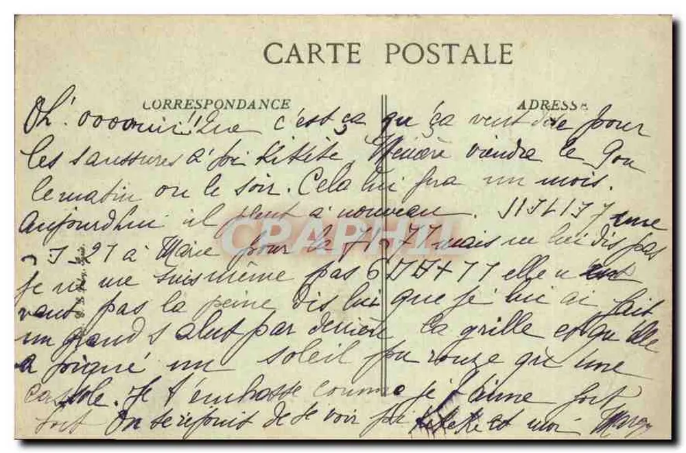 Dinard — Der Strand — Ansicht von den Terrassen — Verlag ELD, n° 82 - Rückseite