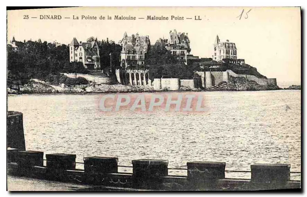 Dinard — A Ponta da Malouine — editor LL - Frente