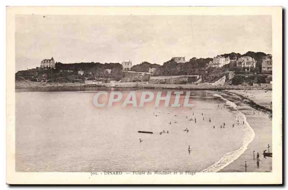 Dinard — Ponta do Moulinet e a Praia - Frente