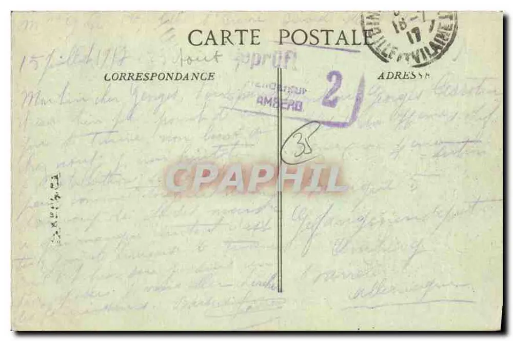 Dinard — A Ponta da Malouine — B.D. n°71 - Verso