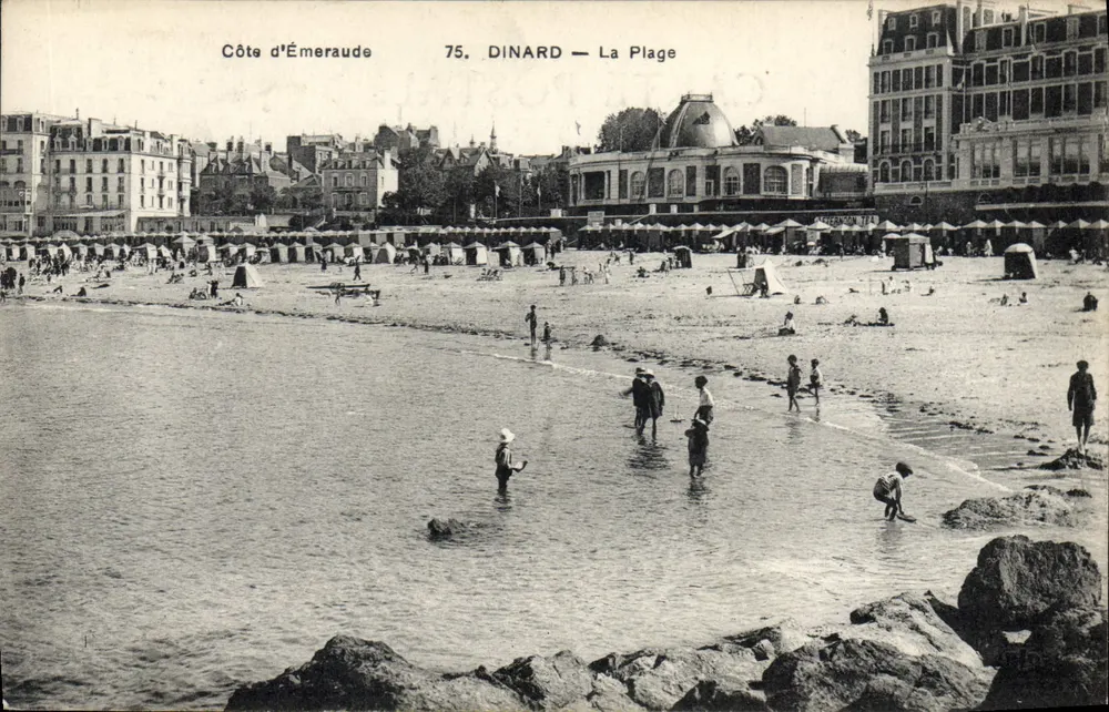 Dinard — La Spiaggia — Costa d'Emeraude, 75 - Recto